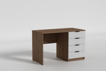 Стіл Junior (Джуніор) з 4 шухлядками, Готові кольорові рішення  Дуб Бароко Рістретто