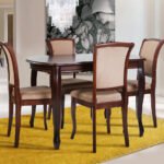 Стіл обідній Турін (110+30)/70, темн. горіх