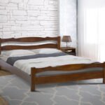 Ліжко Венера 1600*2000, вільха/темний горіх