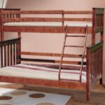 Ліжко Скандинавія (двоповерх) 1,4*0,9*2,0,т.гор