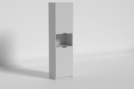 Пенал 2 Junior (Джуніор), Готові кольорові рішення  Дуб Крафт білий