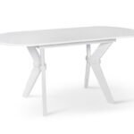 Стіл обідній Брайтон (1290+340)*810, білий