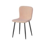 Стілець Юккі, чорний/ буклє крем