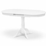 Стіл обідній Анжеліка ( 1000+300 )/680 білий