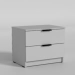 Тумба приліжкова Junior (Джуніор), Готові кольорові рішення  Біла Аляска