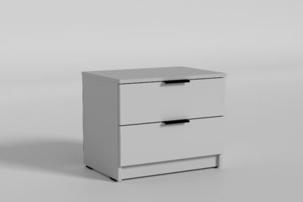 Тумба приліжкова Junior (Джуніор), Готові кольорові рішення  Біле дерево