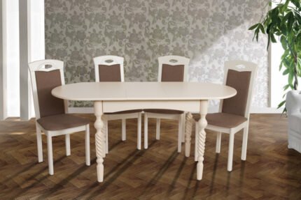 Стіл обідній Бруно (1290+340)*810, беж.---