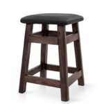 Табурет посилений Витязь, горіх темний