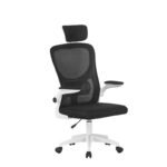 Стілець офісний Аеро, чорний/білий