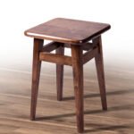 Табурет обідній НОГА ПРЯМА, білий