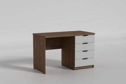 Стіл Junior (Джуніор) з 4 шухлядками та кришкою 32 мм, Готові кольорові рішення  Кашемір