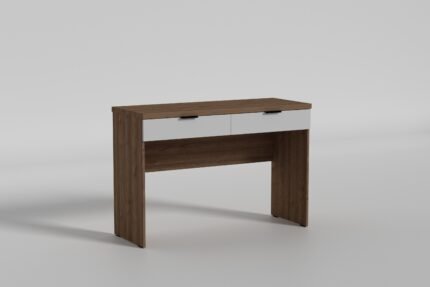 Стіл Junior (Джуніор) з 2 шухлядками та кришкою 32 мм, Готові кольорові рішення  Біле дерево