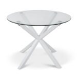 Стіл Джин XS-1298, (D=100), білий