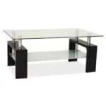 Стіл журнальний Кватро XS-3021, чорний