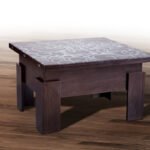 Стіл-трансформер Дельта (стекло), венге---