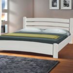 Ліжко Софія К 1200*2000, вільха/білий