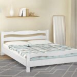 Ліжко Венера 1600*2000, вільха/білий