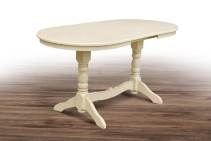 Стіл Говерла-2 розкл (120+40)/80,сл. кістка патина