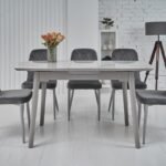 Керамічний стіл TM-84 каса вайт + сірий