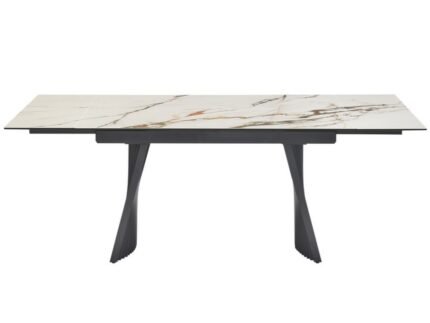 Керамічний стіл Олімпія TML-985 каса голд + чорний