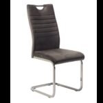 Стілець S-120 сірий велюр