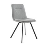 Стілець M-71 сірий + чорний