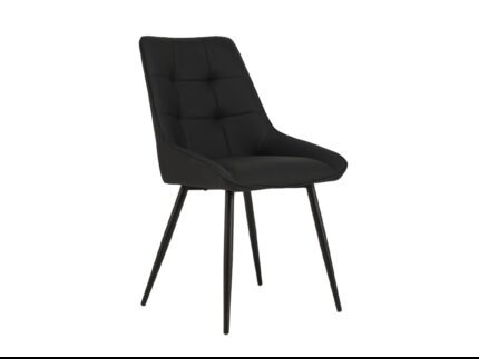 Стілець M-75 чорний + чорний