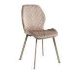 Стілець N-54 капучино велюр + капучино