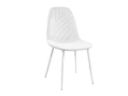 Стілець N-165 меренга велюр + айворі