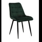 Стілець N-46 смарагдовий велюр + чорний