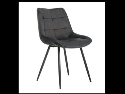 Стілець N-45 сірий велюр