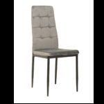 Стілець N-66-2 сірий велюр