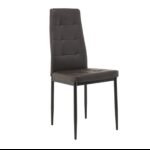 Стілець N-66-2 коричневий + чорний