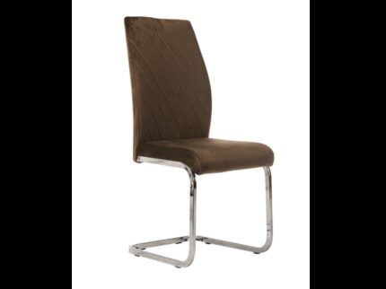 Стілець S-118 коричневий велюр