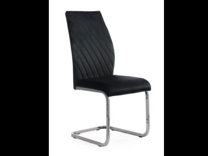 Стілець S-118 чорний велюр