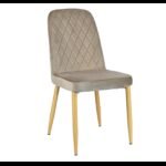 Стілець N-44 капучино велюр + дуб