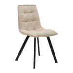 Стілець M-70 айворі + чорний