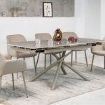 Керамічний стіл Піно TML-1200-1 містік грей + капучино