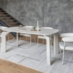 Стіл поліуретановий МДФ Марчелло TM-226 теплий пісок