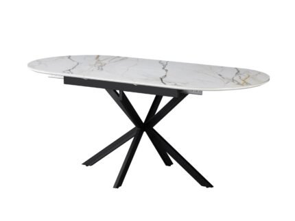 Керамічний стіл Верона TML-1335 калакатта голд + чорний