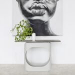 Консоль "Арно" сілвер рівер + айворі