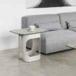 Кавовий стіл "Арно" сілвер рівер + айворі