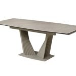 Стіл з HPL поверхнею Латіна TML-1405-1 гріджіо альпа + бежевий