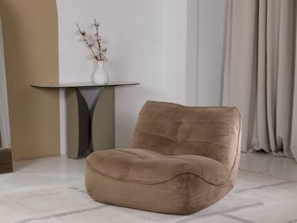 Безкаркасне крісло "Техас" тауп