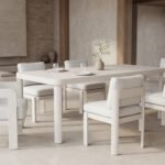 Стіл садовий обідній "Лечче" ODT-31  кремовий