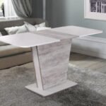 Стіл Спарк, білий/урбан