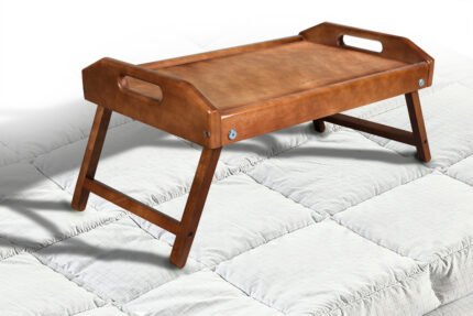 Столик для сніданку, дерев'яний, яблуня---