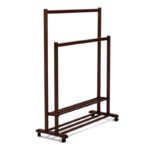 Плечики Спліт підлоговіі подвійні,венге