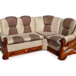 М"який куток розкл Каприз175*130(Beige+Brown)горіх