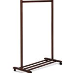 Плечики Спліт підлогові одинарні, горіх